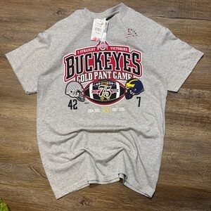NWT 2008 Ohio State Gold Pants Game T shirt